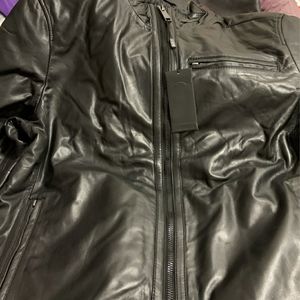 Andrew Marc Men Leather Jacket